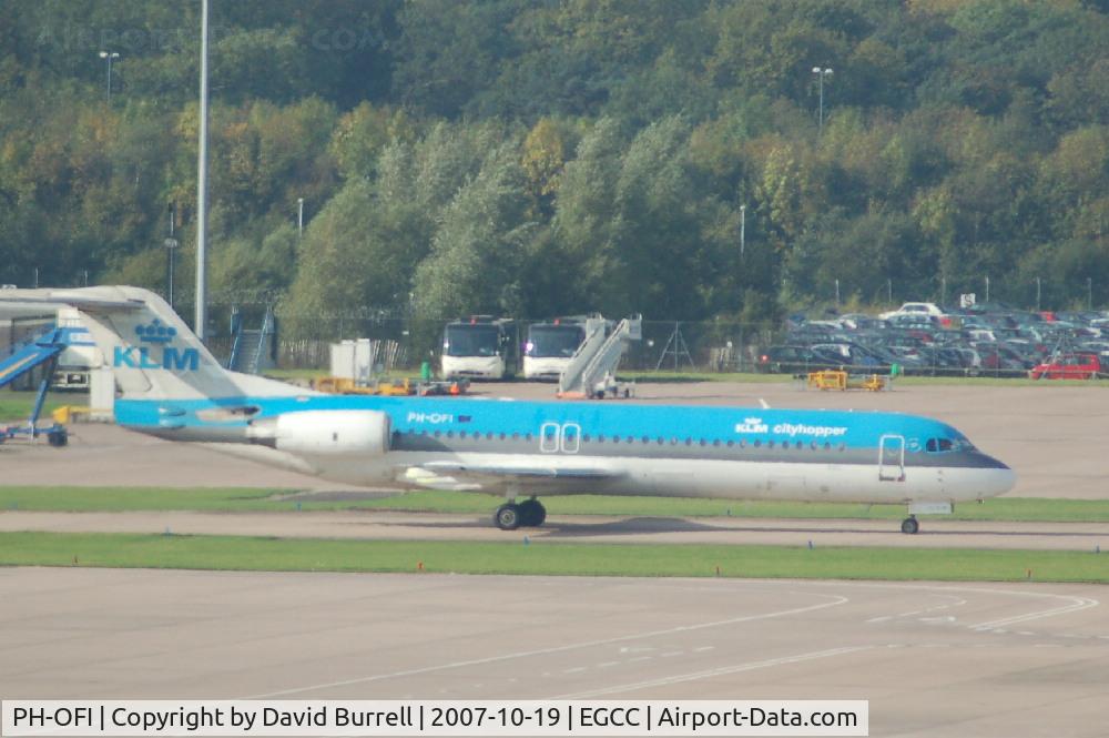 PH-OFI, 1989 Fokker 100 (F-28-0100) C/N 11279, KLM - Taxiing