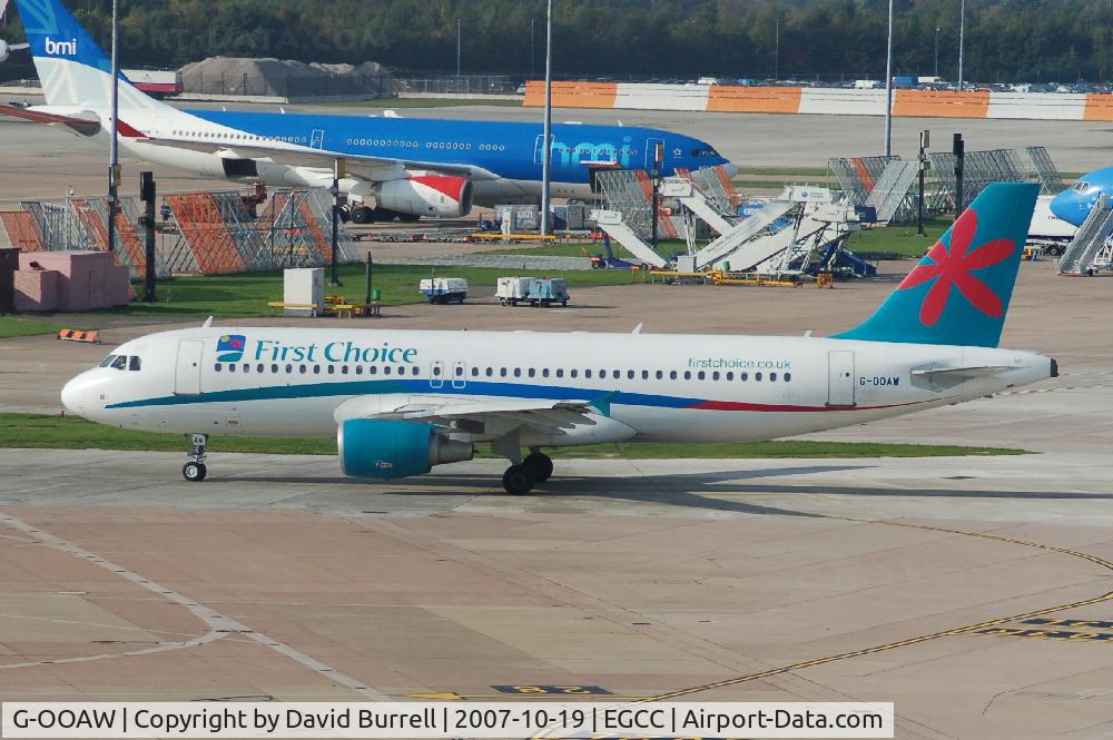 G-OOAW, 2002 Airbus A320-214 C/N 1777, First Choice - Taxiing