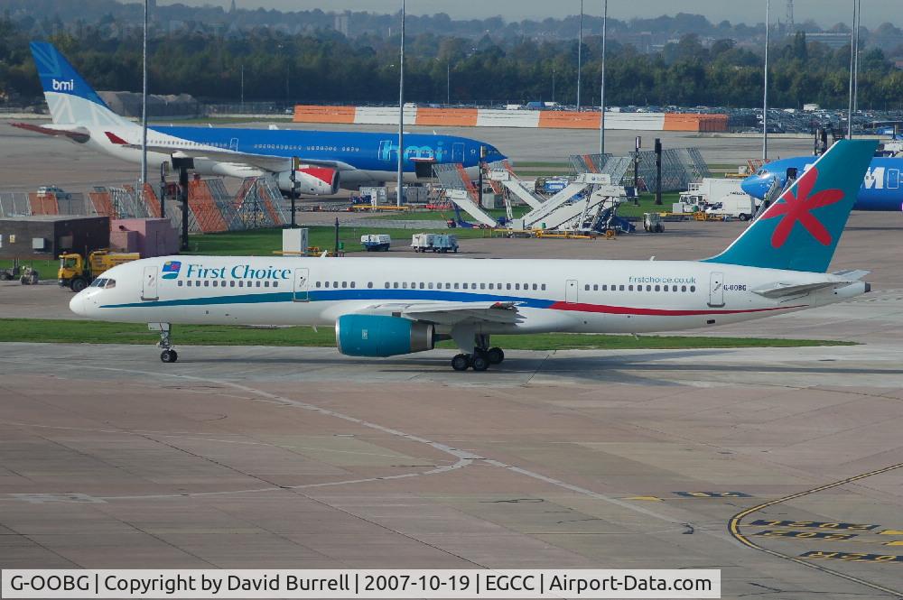 G-OOBG, 1999 Boeing 757-236 C/N 29942, First Choice - Taxiing