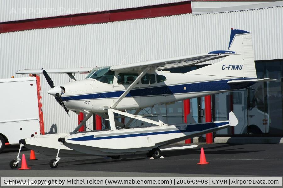 C-FNWU, Cessna A185F Skywagon 185 C/N 18502682, At YVR South Terminal