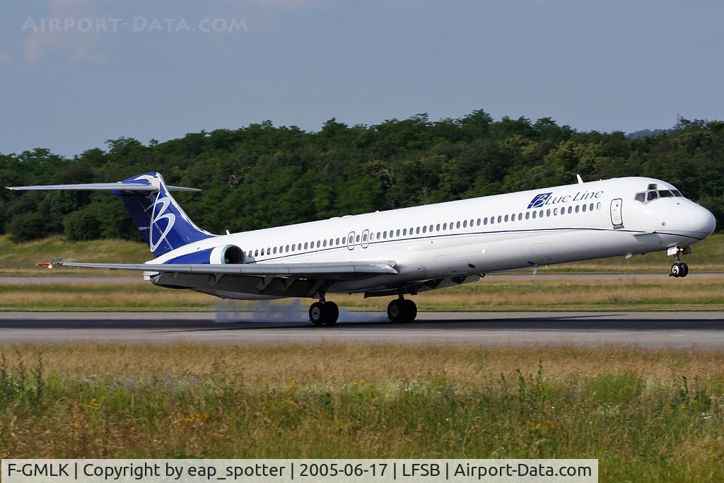 F-GMLK, 1988 McDonnell Douglas MD-83 (DC-9-83) C/N 49672, landing on rwy 16