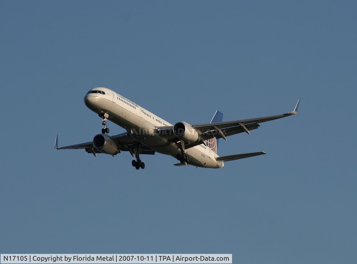 N17105, 1994 Boeing 757-224 C/N 27295, Continental