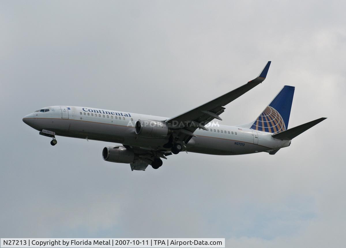 N27213, 1998 Boeing 737-824 C/N 28773, Continental
