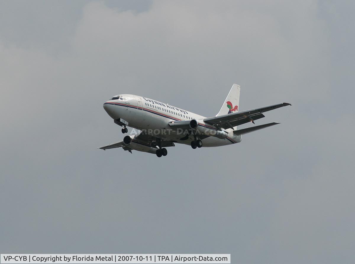 VP-CYB, 1979 Boeing 737-2S2C C/N 21929, Caymen Airways