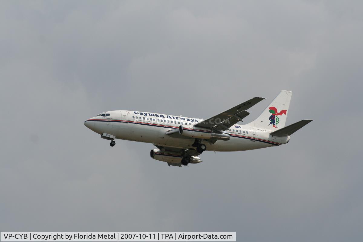 VP-CYB, 1979 Boeing 737-2S2C C/N 21929, Caymen Airways