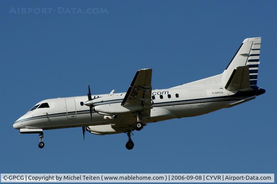 C-GPCG, 1987 Saab 340A C/N 340A-094, From Pacific Coastal Airlines