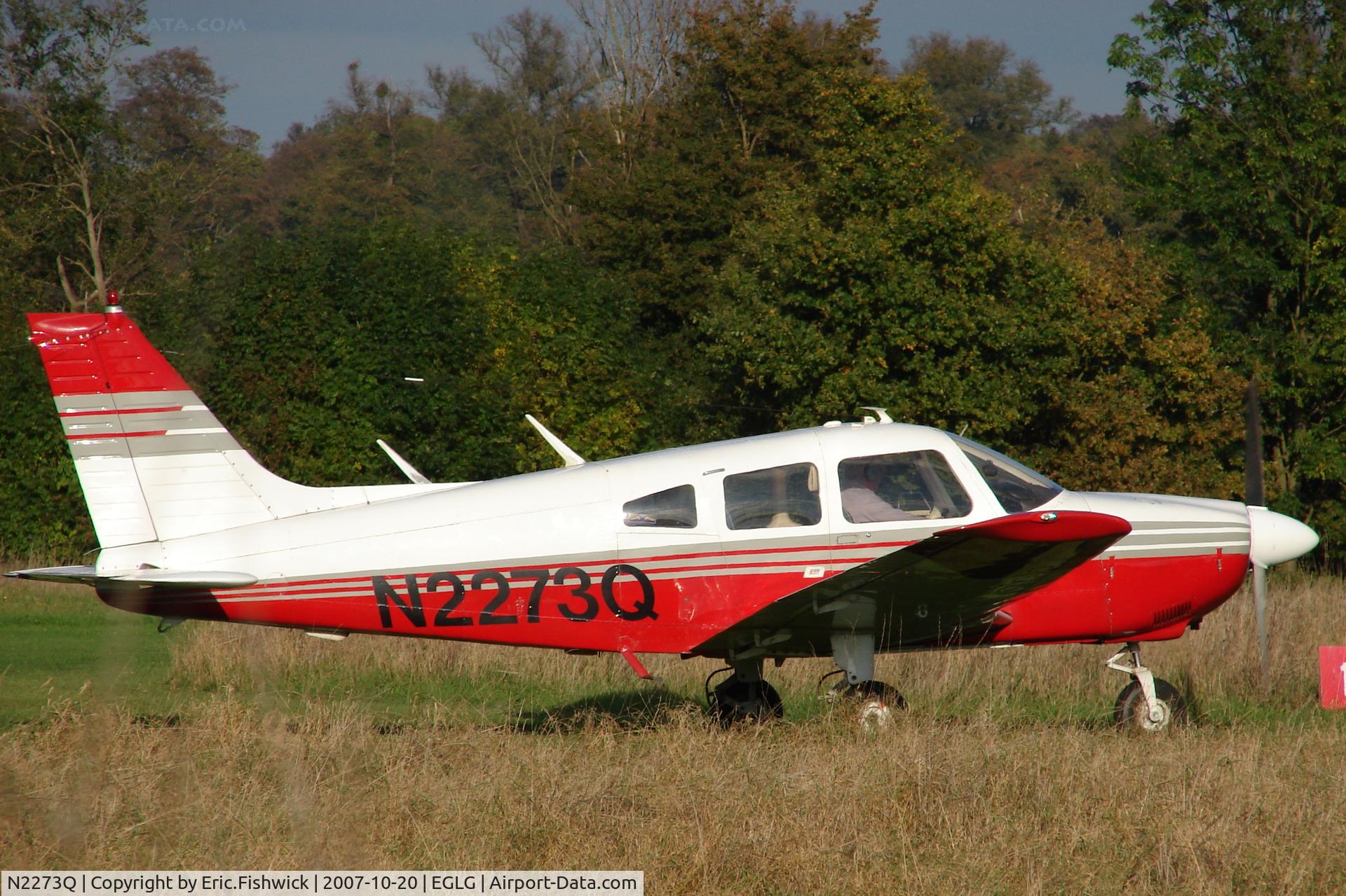 N2273Q, 1977 Piper PA-28-181 Cherokee Archer II C/N 28-7790389, 2. N2273Q at Panshanger