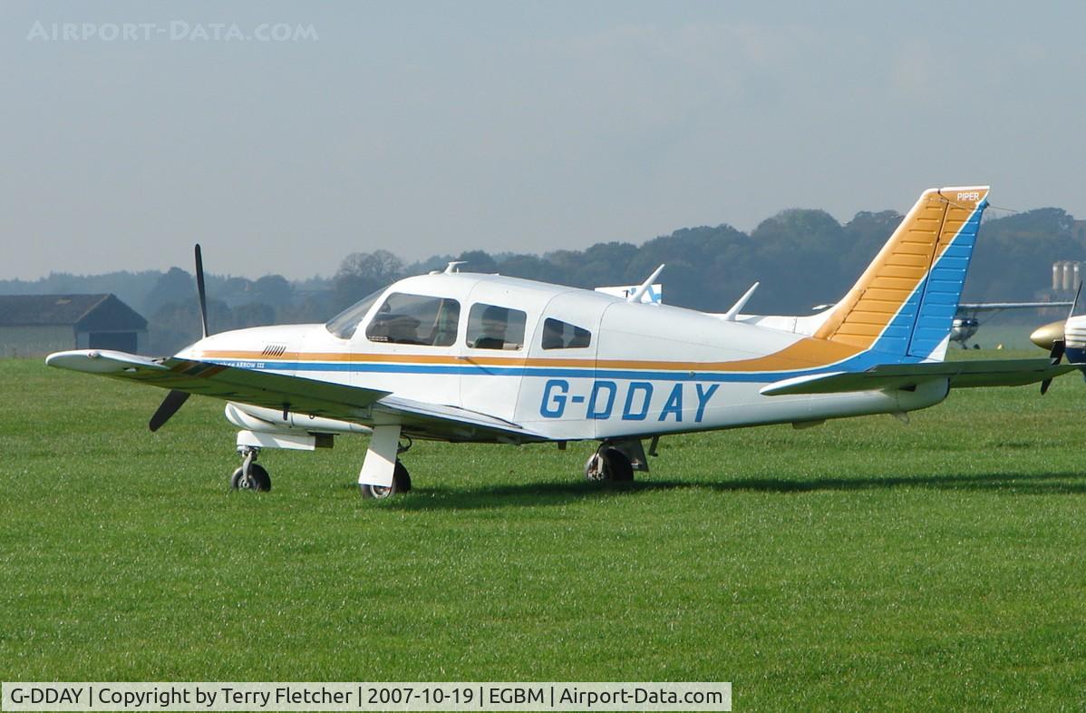 G-DDAY, 1977 Piper PA-28R-201T Turbo Cherokee Arrow III Cherokee Arrow III C/N 28R-7703112, Piper Pa28R-201T