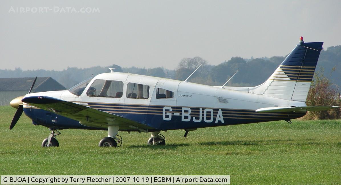 G-BJOA, 1981 Piper PA-28-181 Cherokee Archer II C/N 28-8290048, Pa-28-181