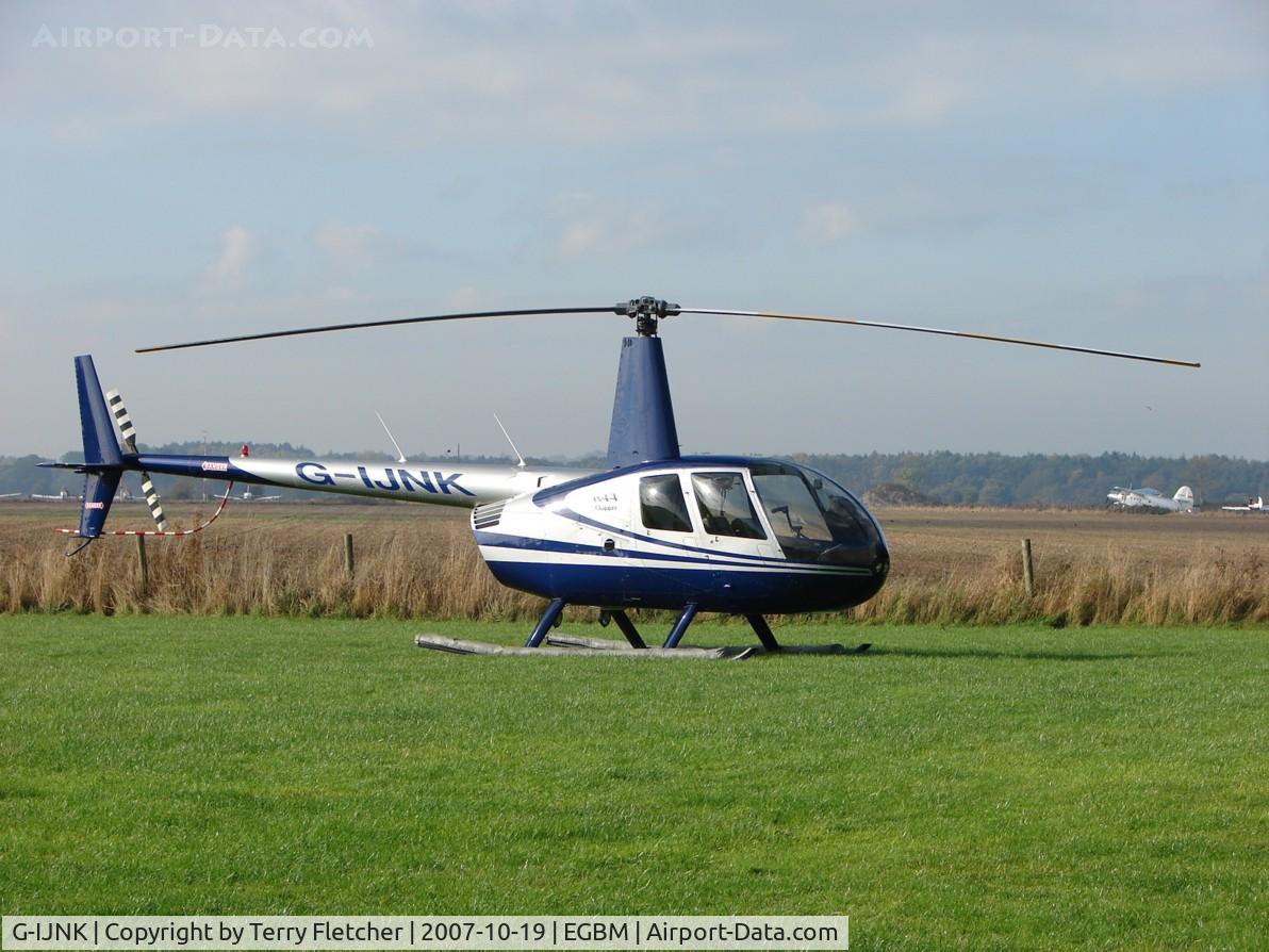 G-IJNK, 2000 Robinson R44 Clipper C/N 0780, Robinson R44