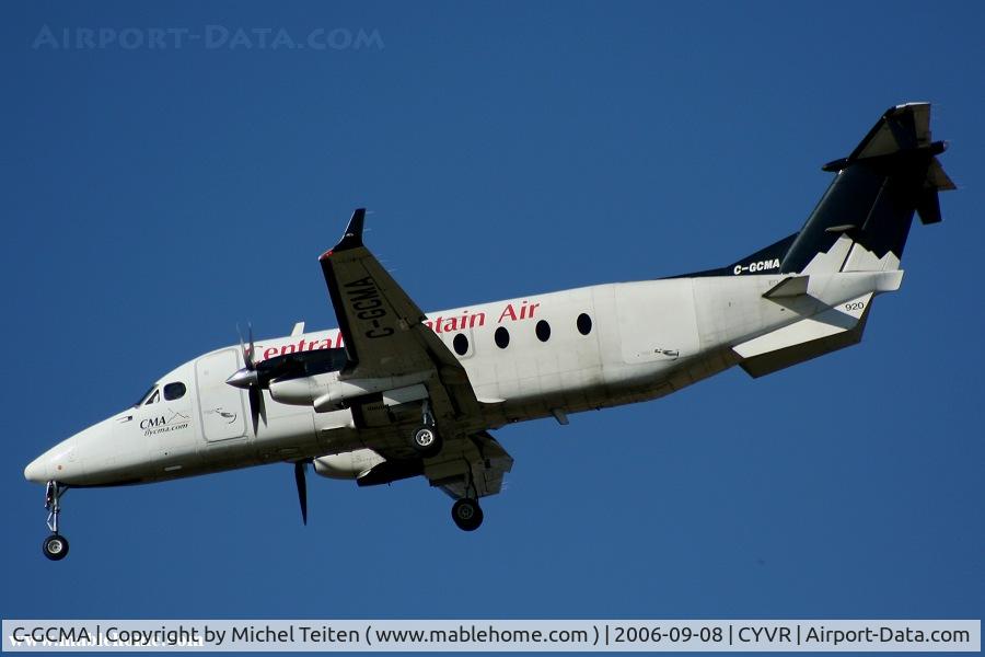 C-GCMA, 1997 Beech 1900D C/N UE-289, Central Air Mountain