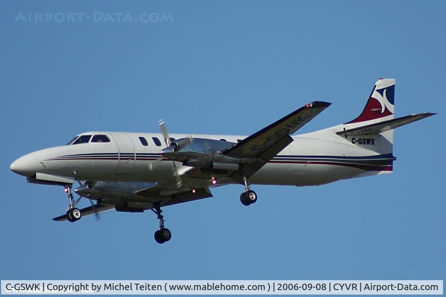 C-GSWK, 1980 Swearingen SA-226TC Metro II C/N TC-368, C-GSWK from Sunwest Home Aviation