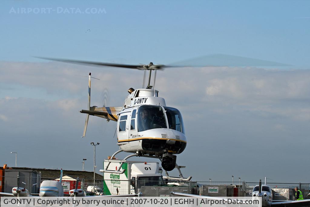 G-ONTV, 1991 Agusta AB-206B JetRanger II C/N 8733, AGUSTA BELL