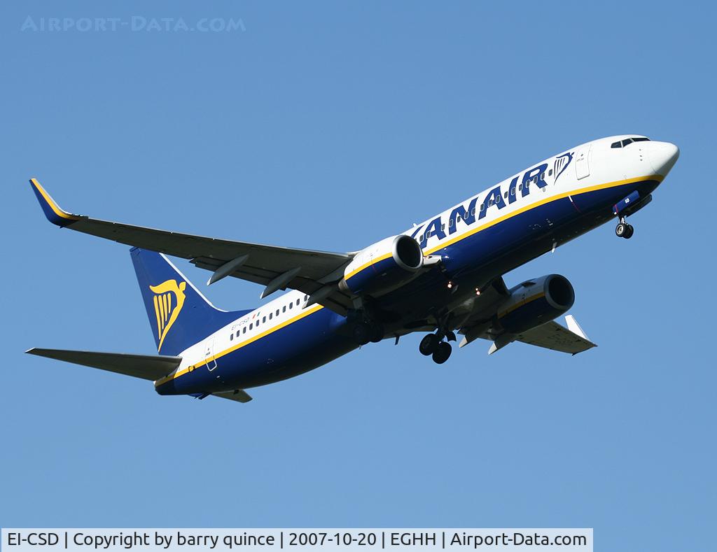 EI-CSD, 1999 Boeing 737-8AS C/N 29919, RYANAIR