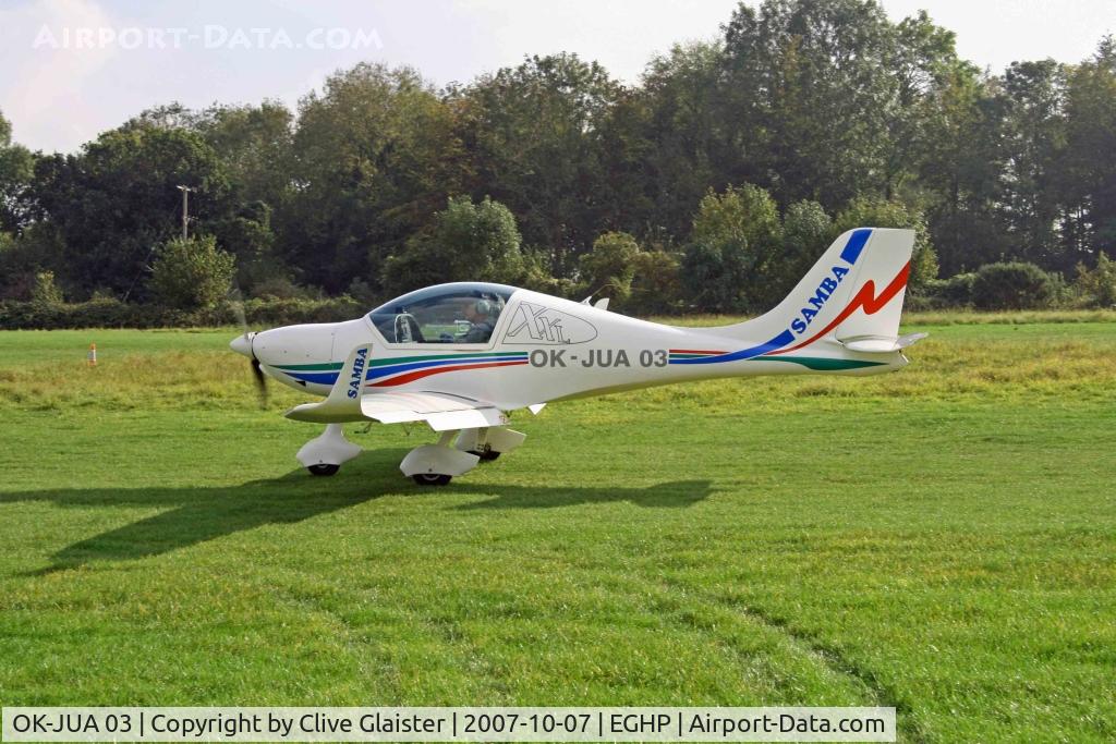 OK-JUA 03, Urban Air UFM-10 Samba C/N Not found OK-JUA 03, Visiting Popham for the End of Season Fly-in
