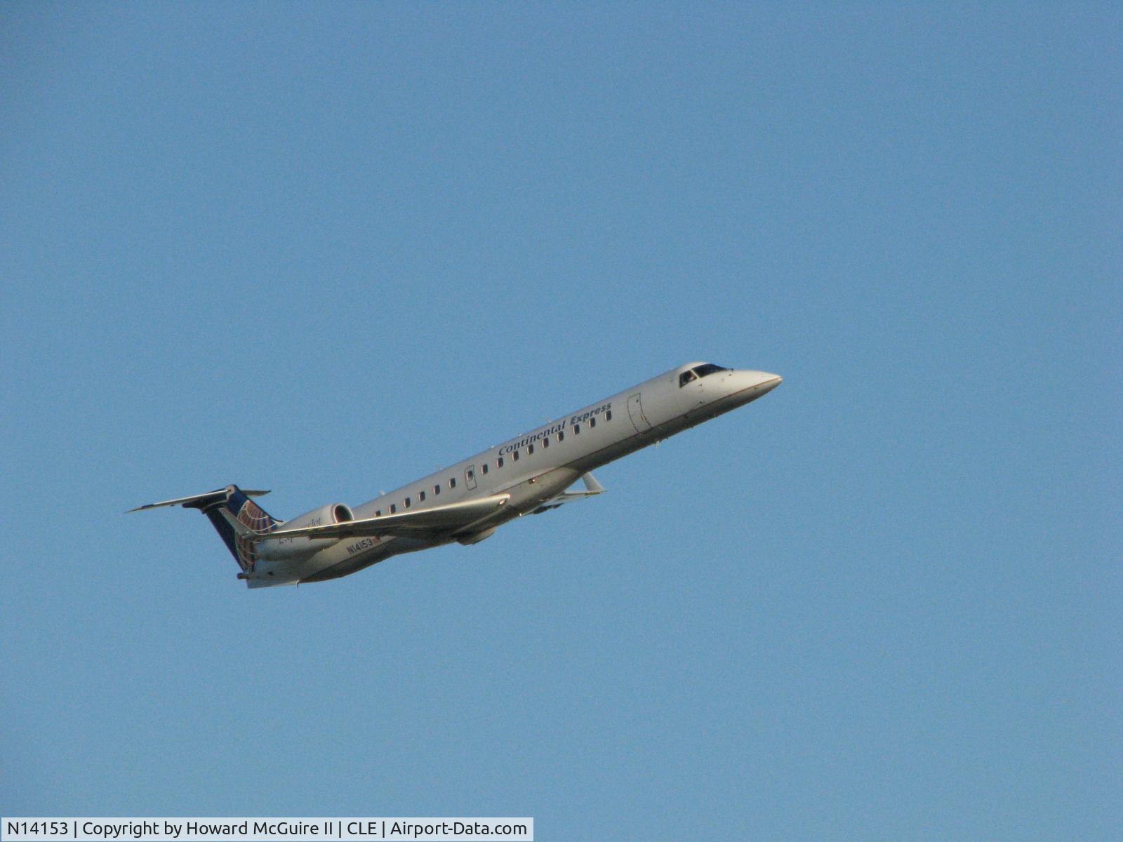 N14153, 2003 Embraer ERJ-145XR (EMB-145XR) C/N 145761, Continental Express