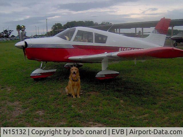 N15132, 1972 Piper PA-28-140 Cherokee C/N 28-7225597, pic takeing at evb