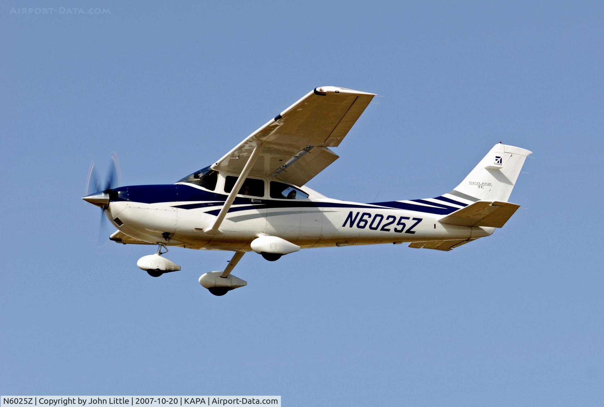 N6025Z, 2006 Cessna T182T Turbo Skylane C/N T18208568, Approach to 17L
