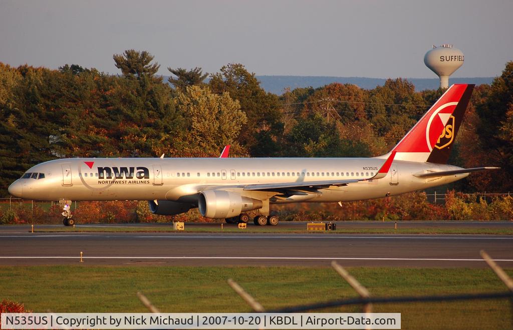 N535US, 1995 Boeing 757-251 C/N 26482, NWA98 with UPS rudder