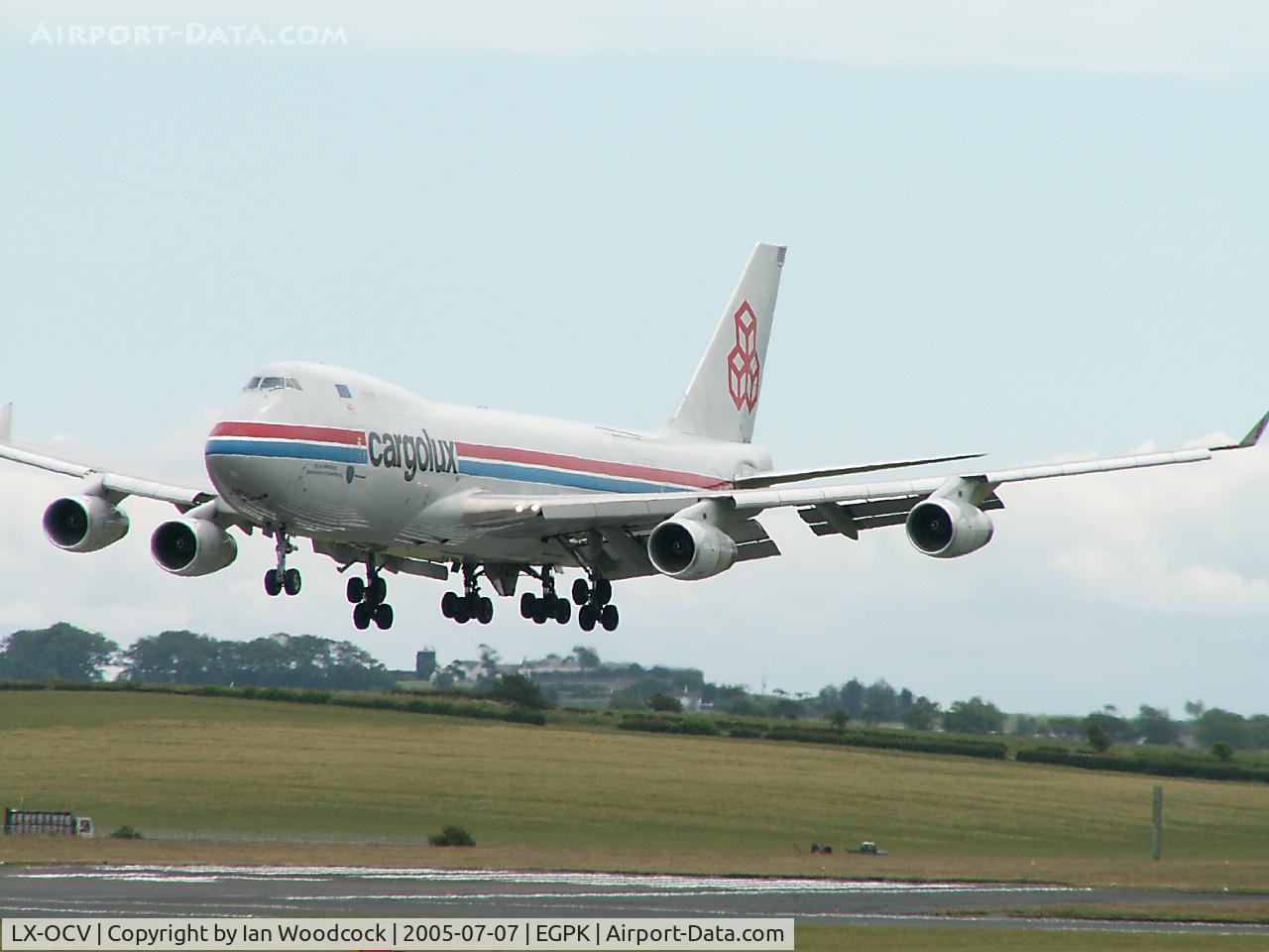 LX-OCV, 1999 Boeing 747-4R7F/SCD C/N 29731, Boeing 747-4R7F/Cargolux/Prestwick