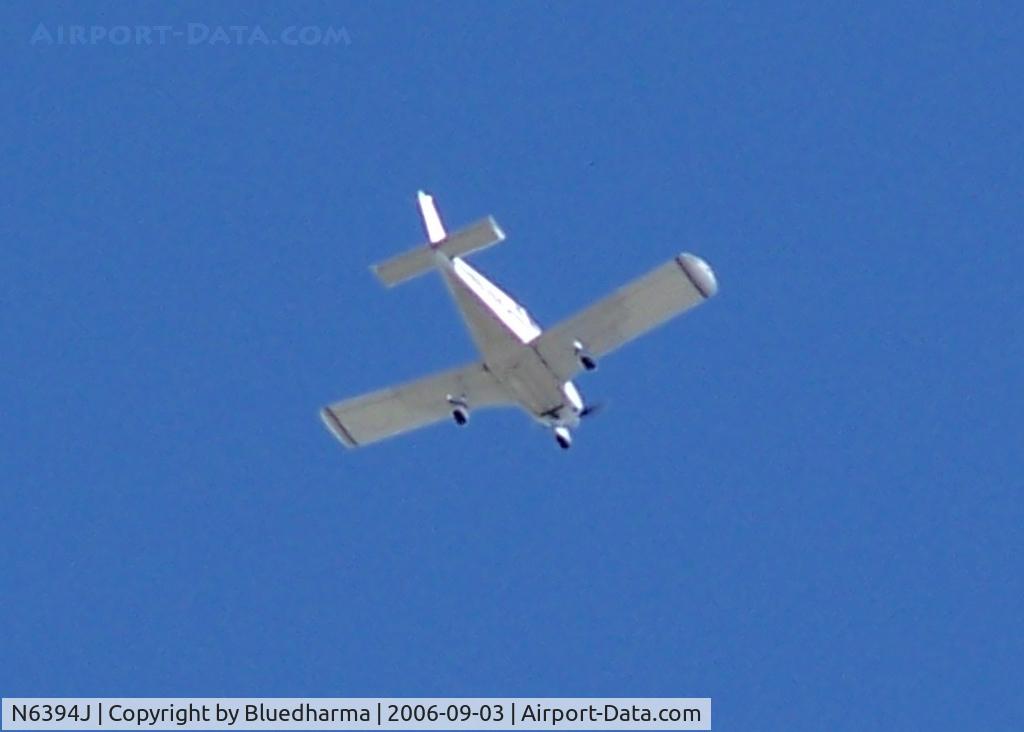 N6394J, 1968 Piper PA-28-180 C/N 28-4809, Flying over Columbine High School area.
