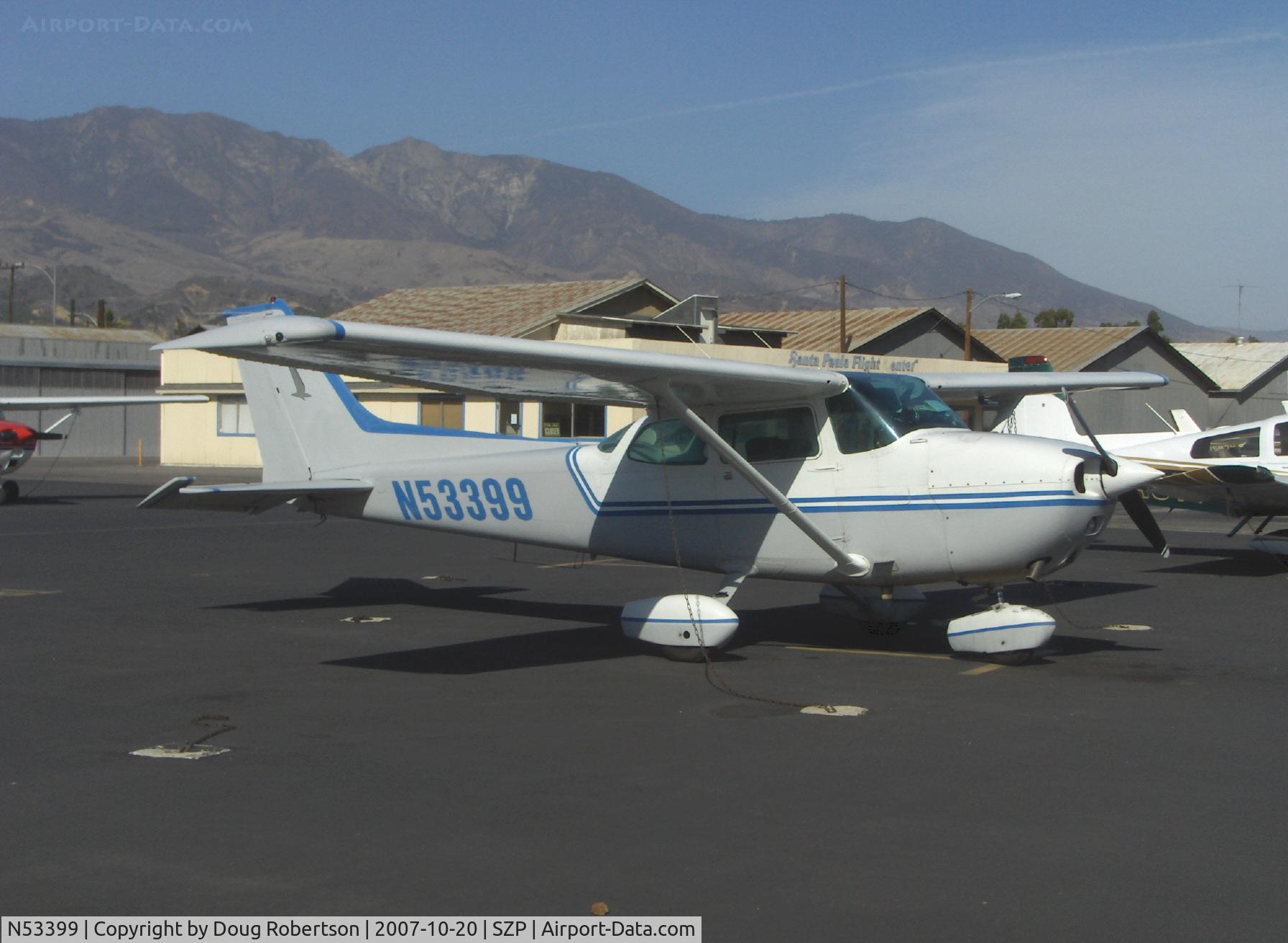 N53399, 1981 Cessna 172P C/N 17274741, 1981 Cessna 172P, Lycoming O-320-H2AD 160 Hp