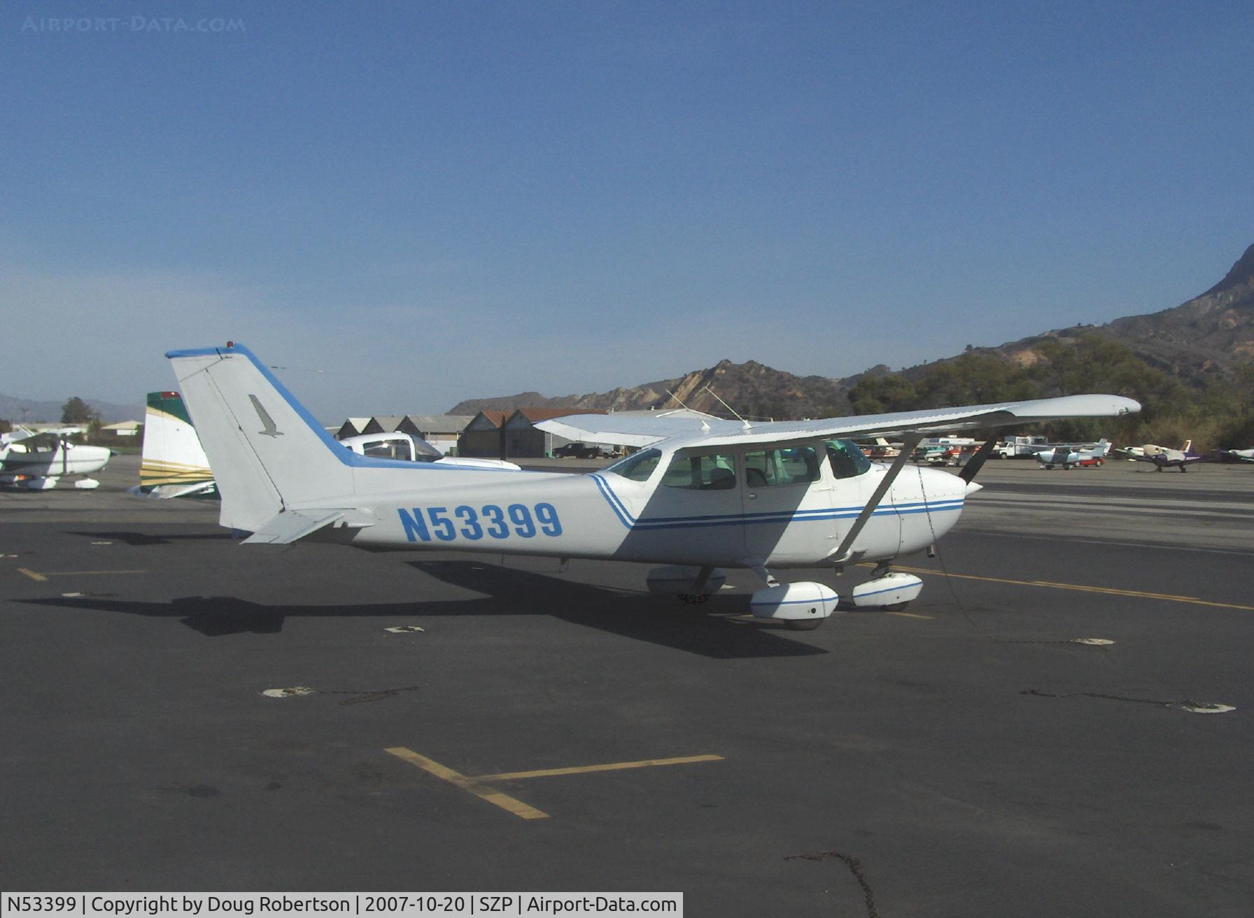 N53399, 1981 Cessna 172P C/N 17274741, 1981 Cessna 172P, Lycoming O-320-H2AD 160 Hp