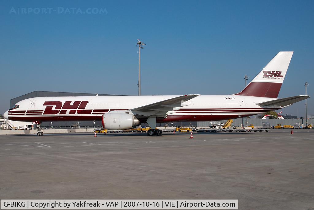 G-BIKG, 1983 Boeing 757-236/SF C/N 22178, European Air Transport Boeing 757-200F in DHL colors