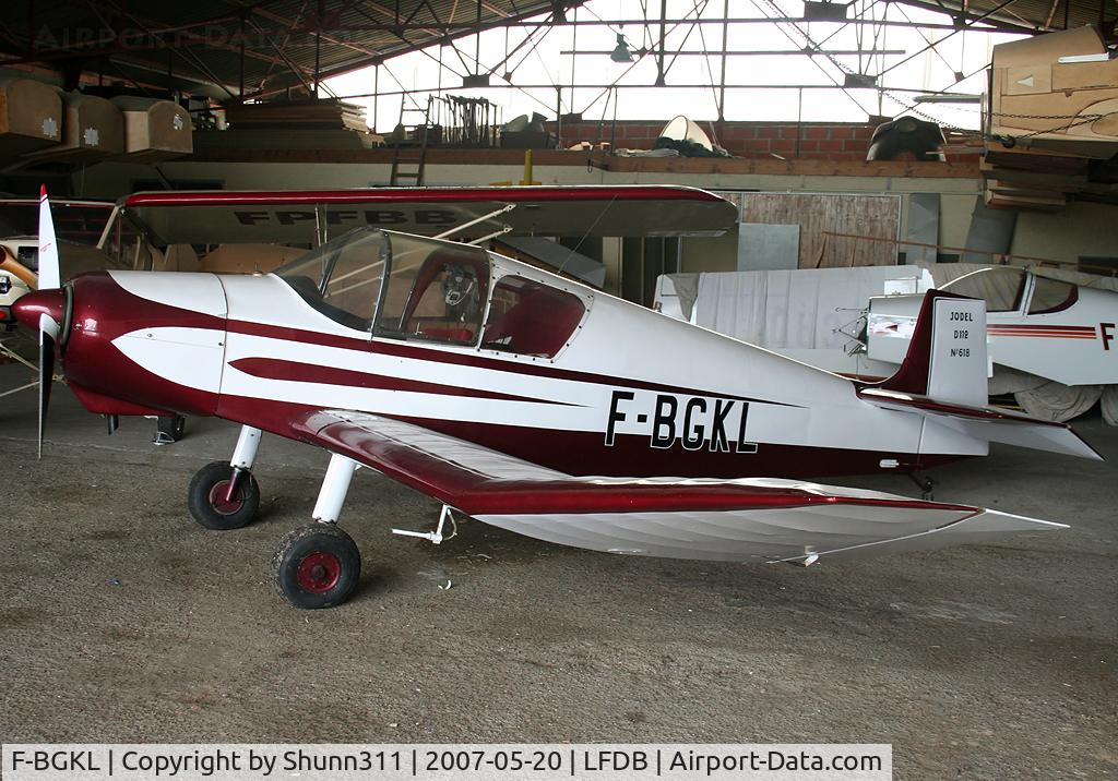 F-BGKL, Wassmer (Jodel) D-112 Club C/N 618, Inside the Airclub's hangar during Open Day
