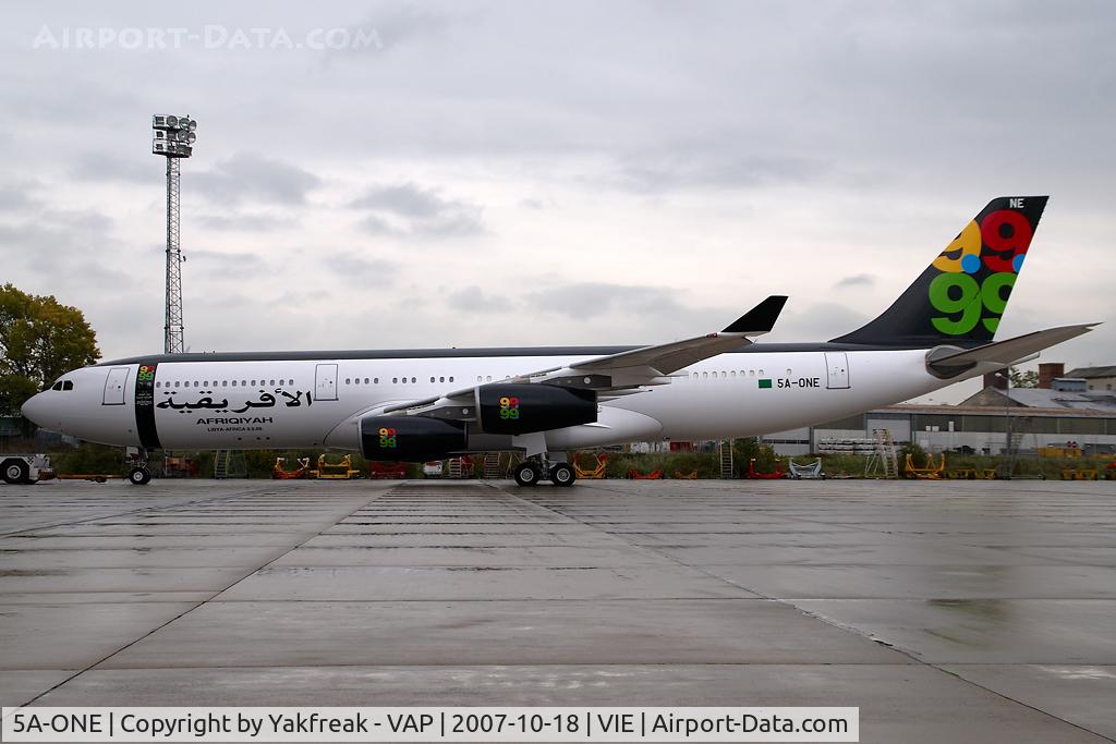 5A-ONE, 1996 Airbus A340-213 C/N 151, Afriquiyah Airbus A340-200