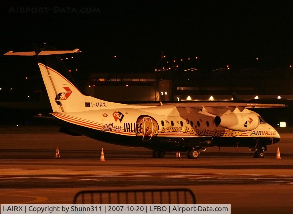 I-AIRX, 2000 Fairchild Dornier 328-300 328JET C/N 3142, On the business aviation apron