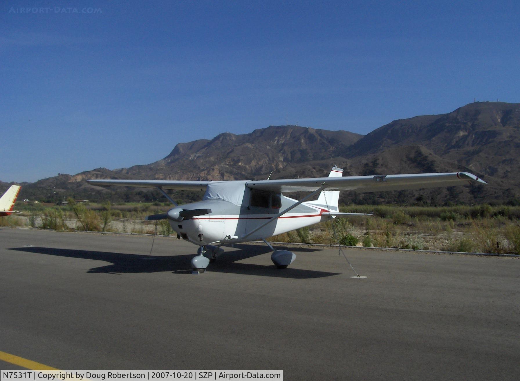 N7531T, 1959 Cessna 172A C/N 47131, 1959 Cessna 172A, Continental O-300A 145 Hp