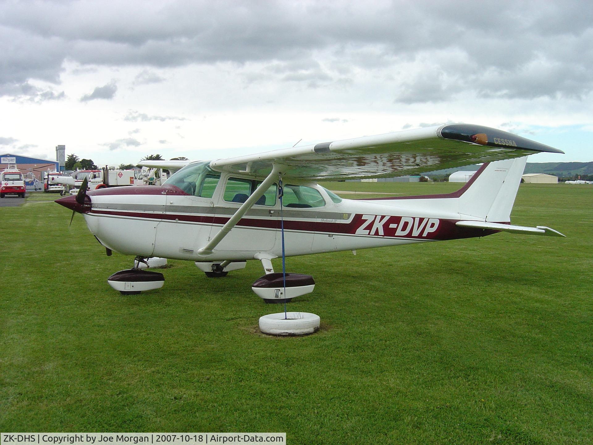 ZK-DHS, 1973 Cessna 172M C/N 17261083, Parked up at Masterton Airfield New Zealand
