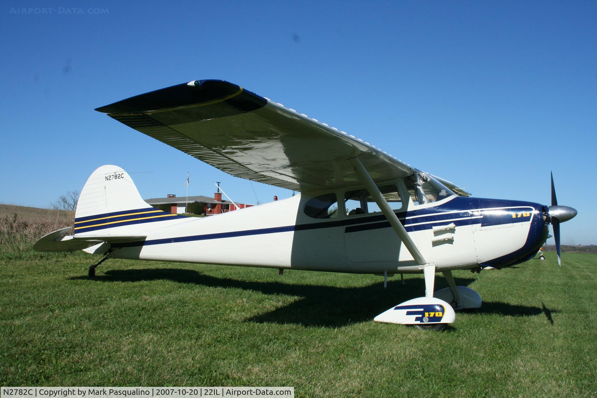 N2782C, 1954 Cessna 170B C/N 26326, Cessna 170B