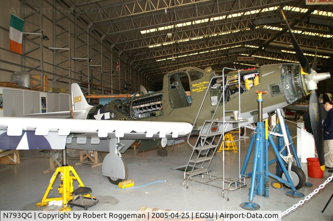 N793QG, 1942 Bell P-39Q-6 Airacobra C/N 26E-397, The Fighter Collection
