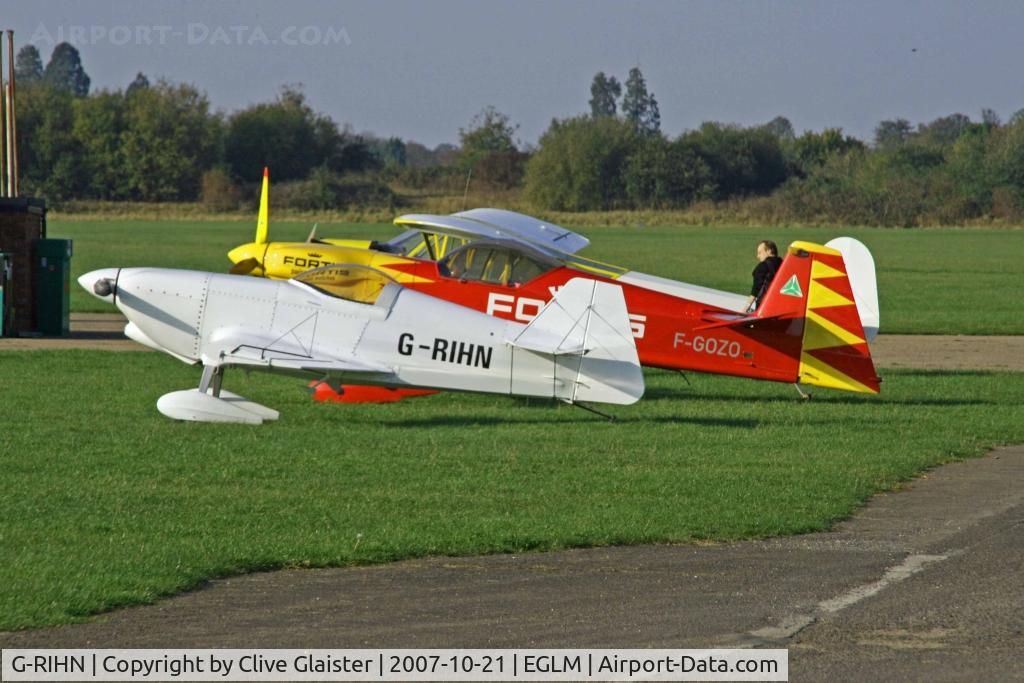 G-RIHN, 2004 Rihn DR-107 One Design C/N PFA 264-14201, In private hands since new.