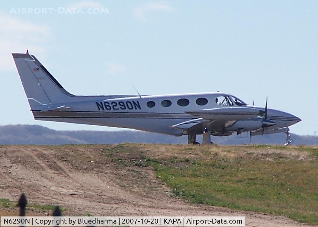 N6290N, 1978 Cessna 340A C/N 340A0464, Taxi to takeoff