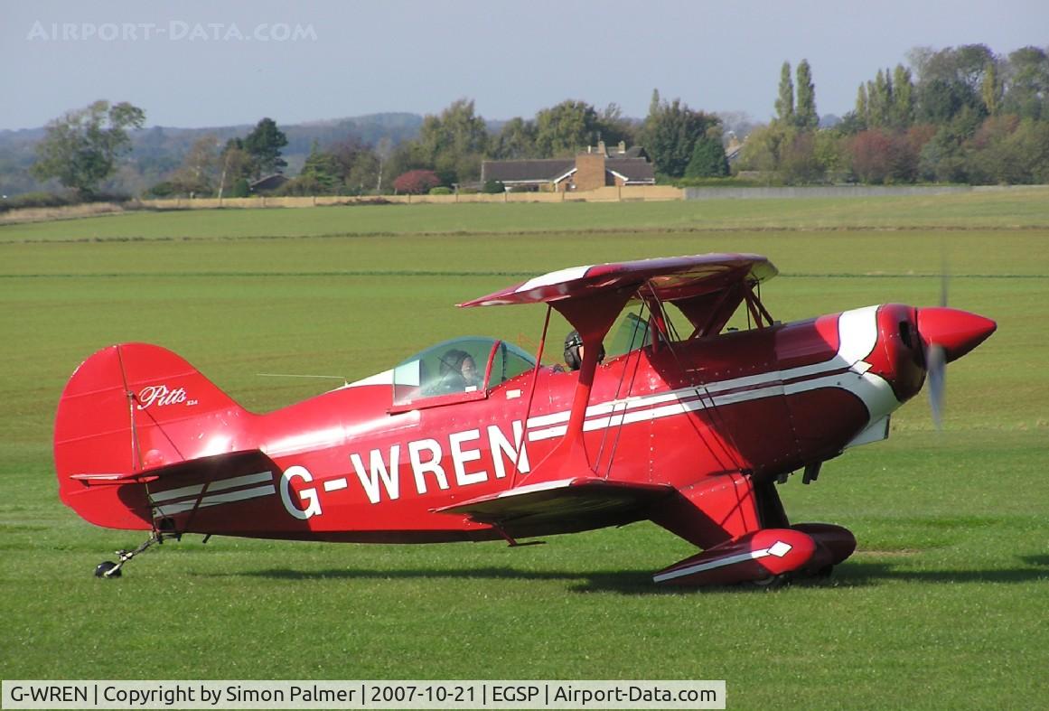 G-WREN, 1980 Aerotek Pitts S-2A Special C/N 2229, Pitts S-2 based at Sibson