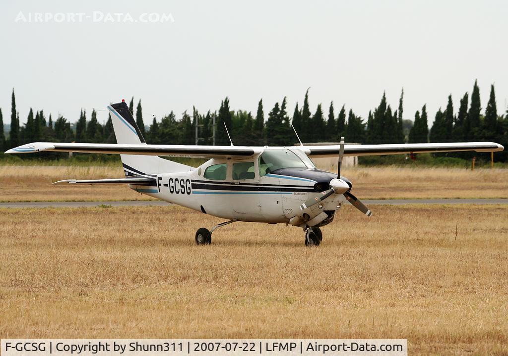 F-GCSG, Cessna T210N Turbo Centurion C/N 21063870, Parked during Open Day Meeting 2007