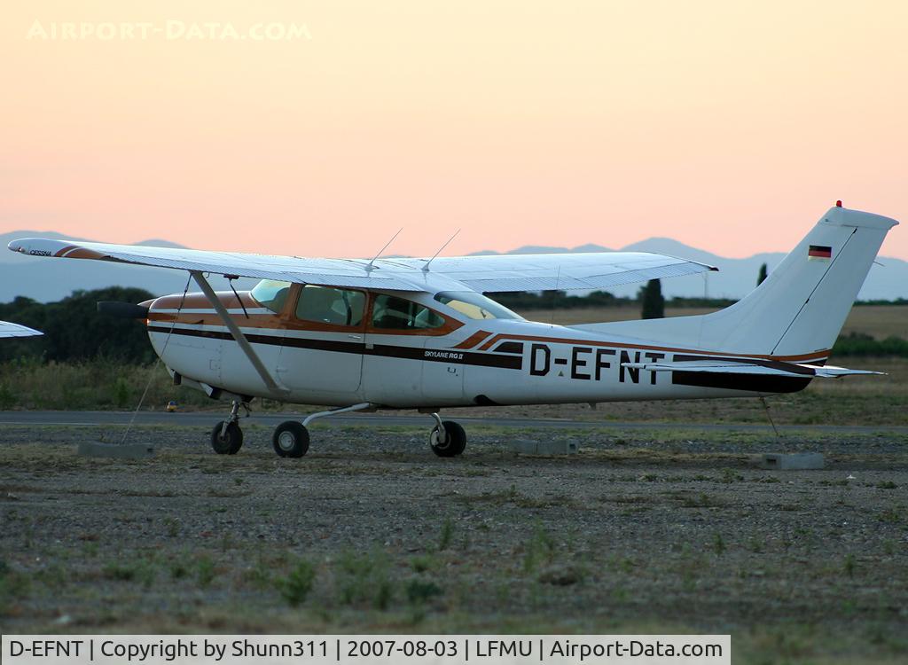 D-EFNT, Cessna TR182 RGII Turbo Skylane Turbo Skylane RG C/N R18200772, Parked on the General Aviation apron