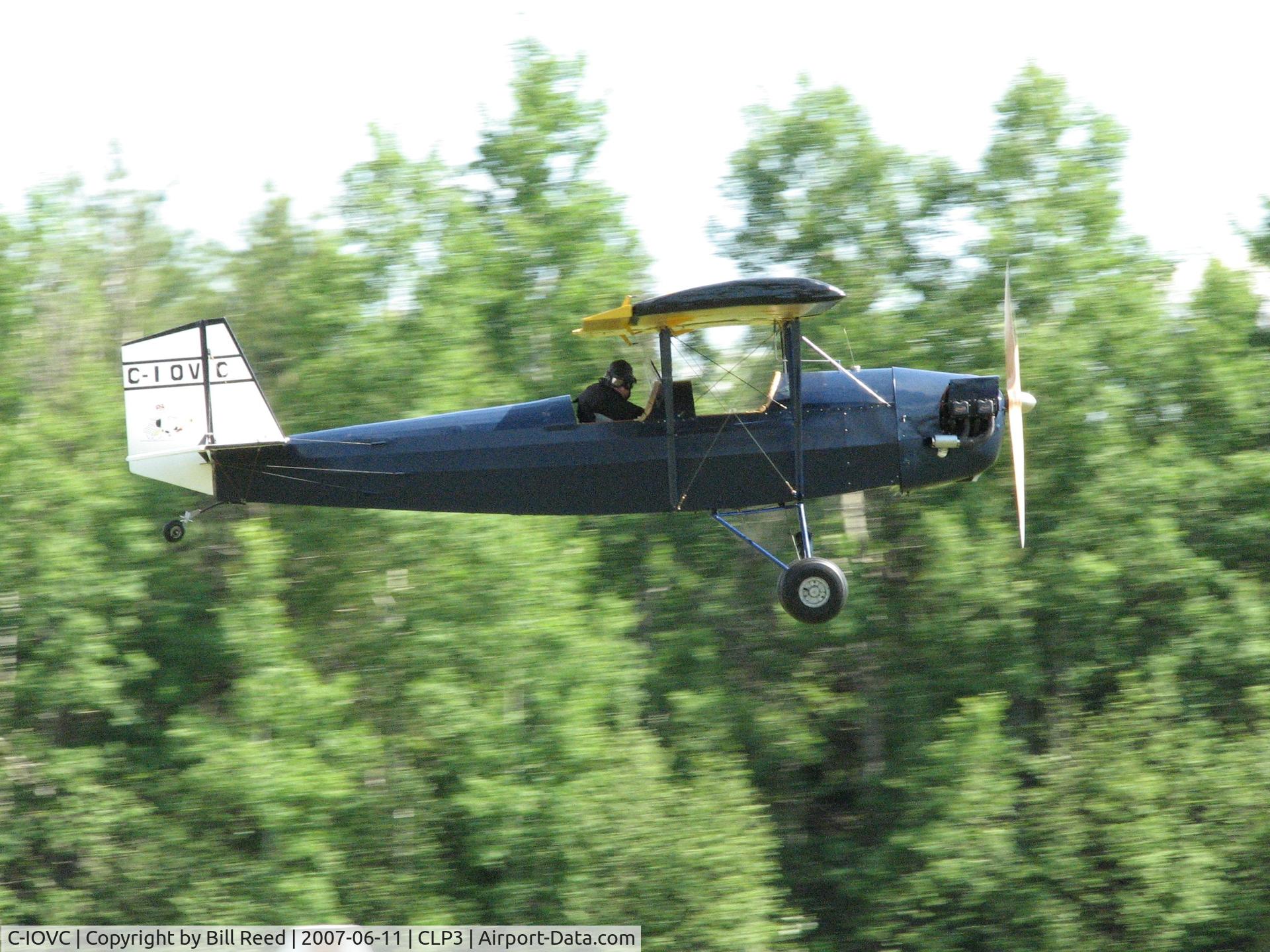C-IOVC, 2005 Pietenpol (Grega) GN-1 Air Camper C/N G-1298, fly past June 11 2007