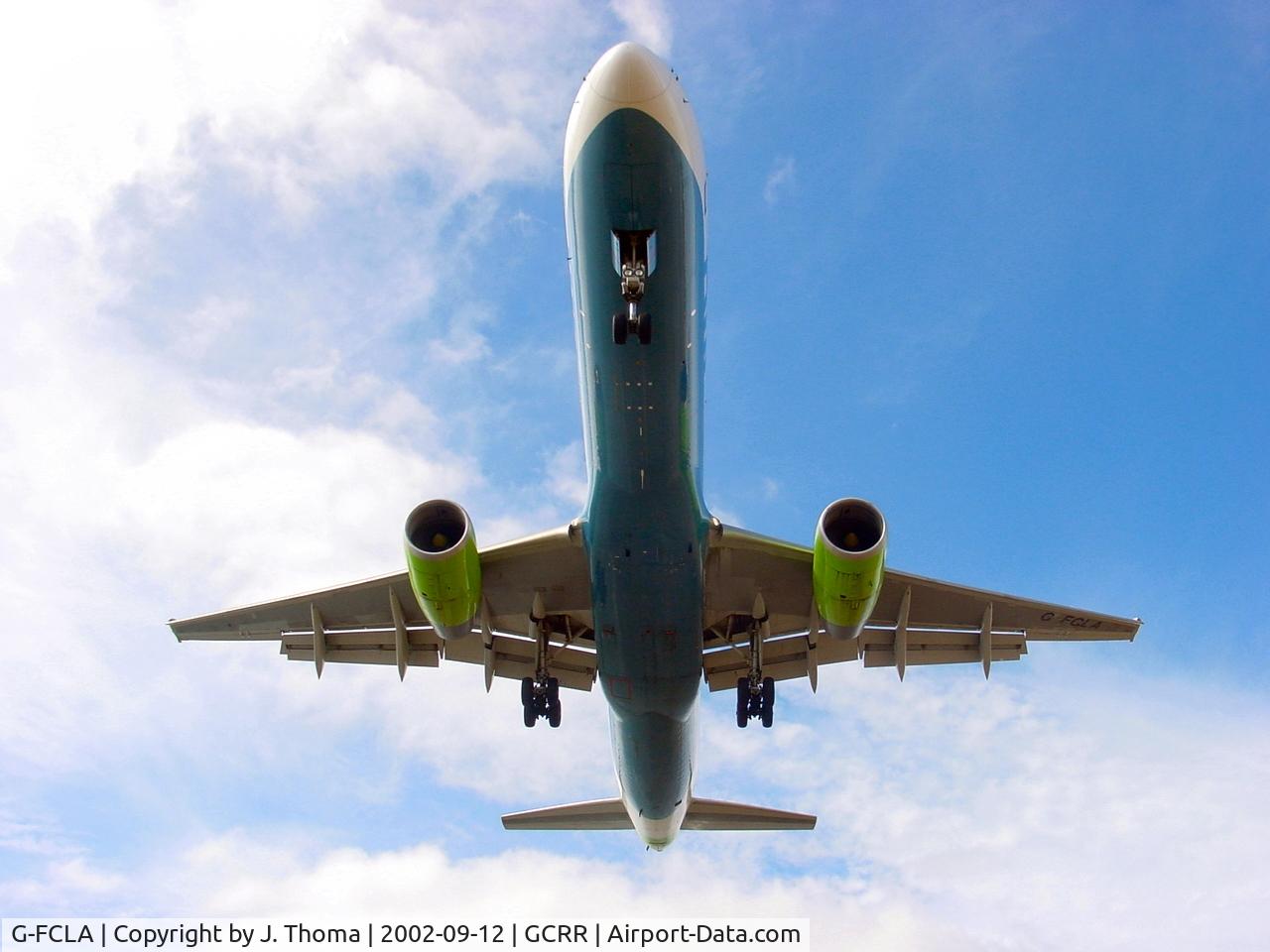 G-FCLA, 1997 Boeing 757-28A C/N 27621, Boeing 757-200