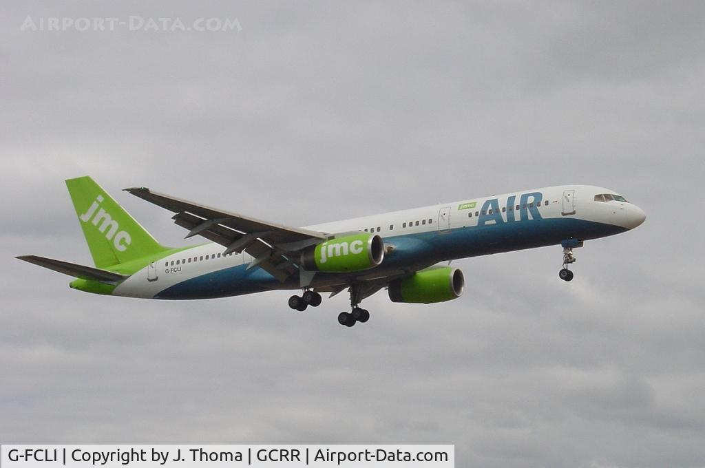 G-FCLI, 1995 Boeing 757-28A C/N 26275, Boeing 757-200
