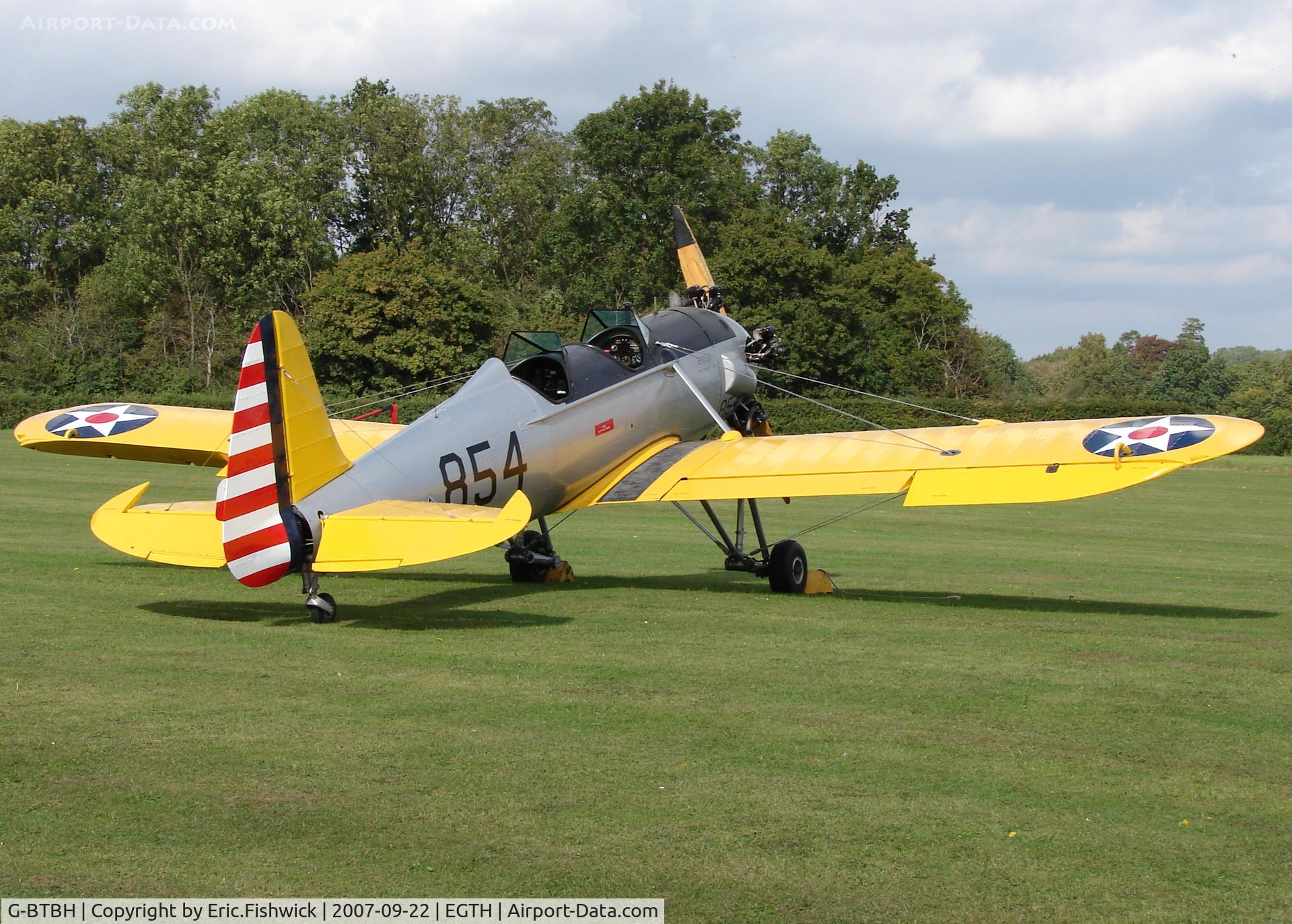 G-BTBH, 1942 Ryan PT-22 Recruit (ST3KR) C/N 2063, 2. '854' at Shuttleworth October Air Display