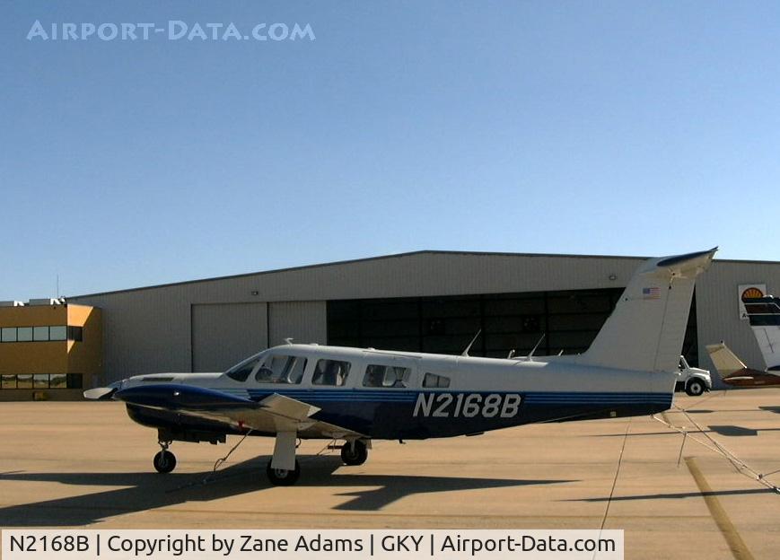 N2168B, 1978 Piper PA-32RT-300T Turbo Lance II C/N 32R-7987032, On the ramp at Arlington Muni
