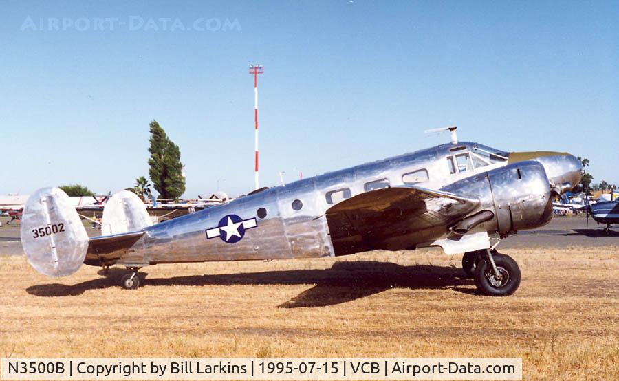 N3500B, 1953 Beech D18S C/N A-973, Highly polished