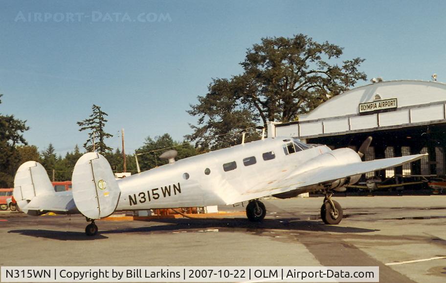 N315WN, Beech C-45G Expeditor C/N AF-216, C-45G