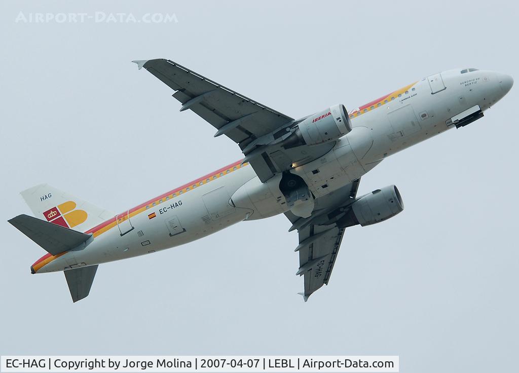 EC-HAG, 1999 Airbus A320-214 C/N 1059, 