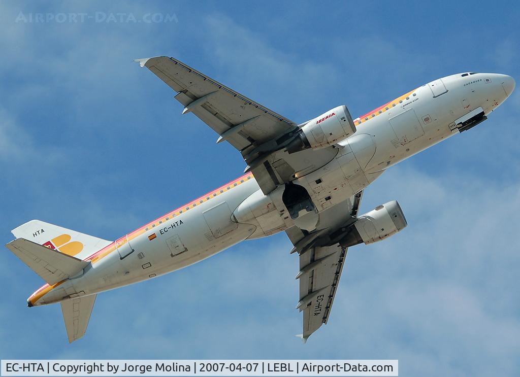 EC-HTA, 2001 Airbus A320-214 C/N 1516, 