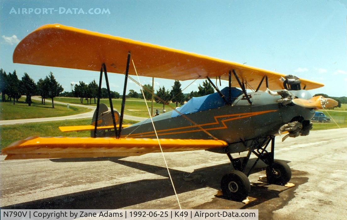 N790V, 1930 Fleet Model 7 Deluxe C/N 372, At Texhoma, OK